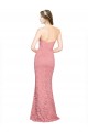 Fitted Sweetheart Mermaid Lace Bridesmaid Dress