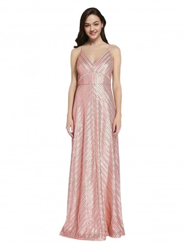 Cheap High Neck Low Back Sparkling Sequin Bridesmaid Dress UK