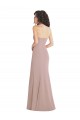 Strapless Princess Line Crepe Mermaid Bridesmaid Dress